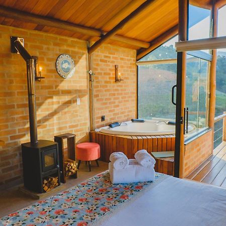 Pousada Ho'Oponopono Chalets & Wine Sapucaí-Mirim Eksteriør billede
