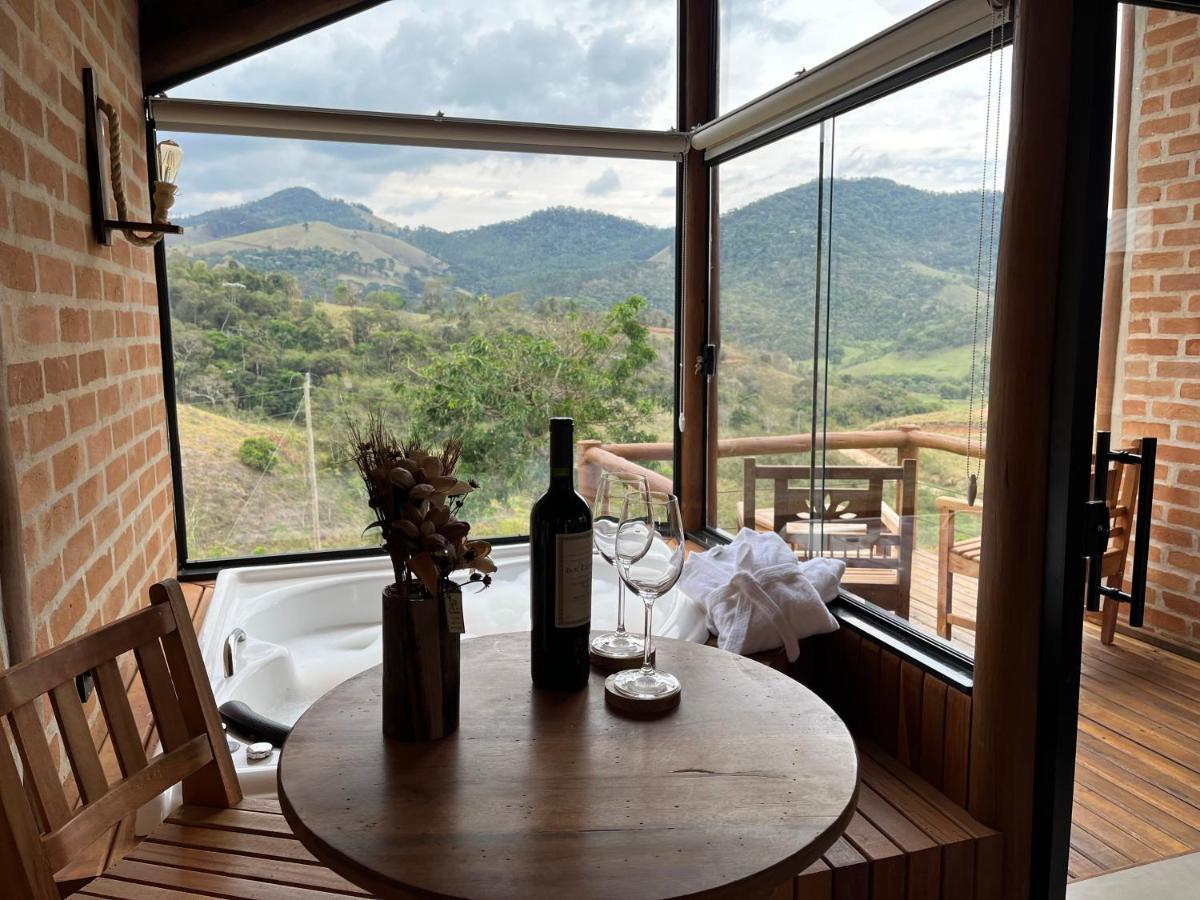 Pousada Ho'Oponopono Chalets & Wine Sapucaí-Mirim Eksteriør billede