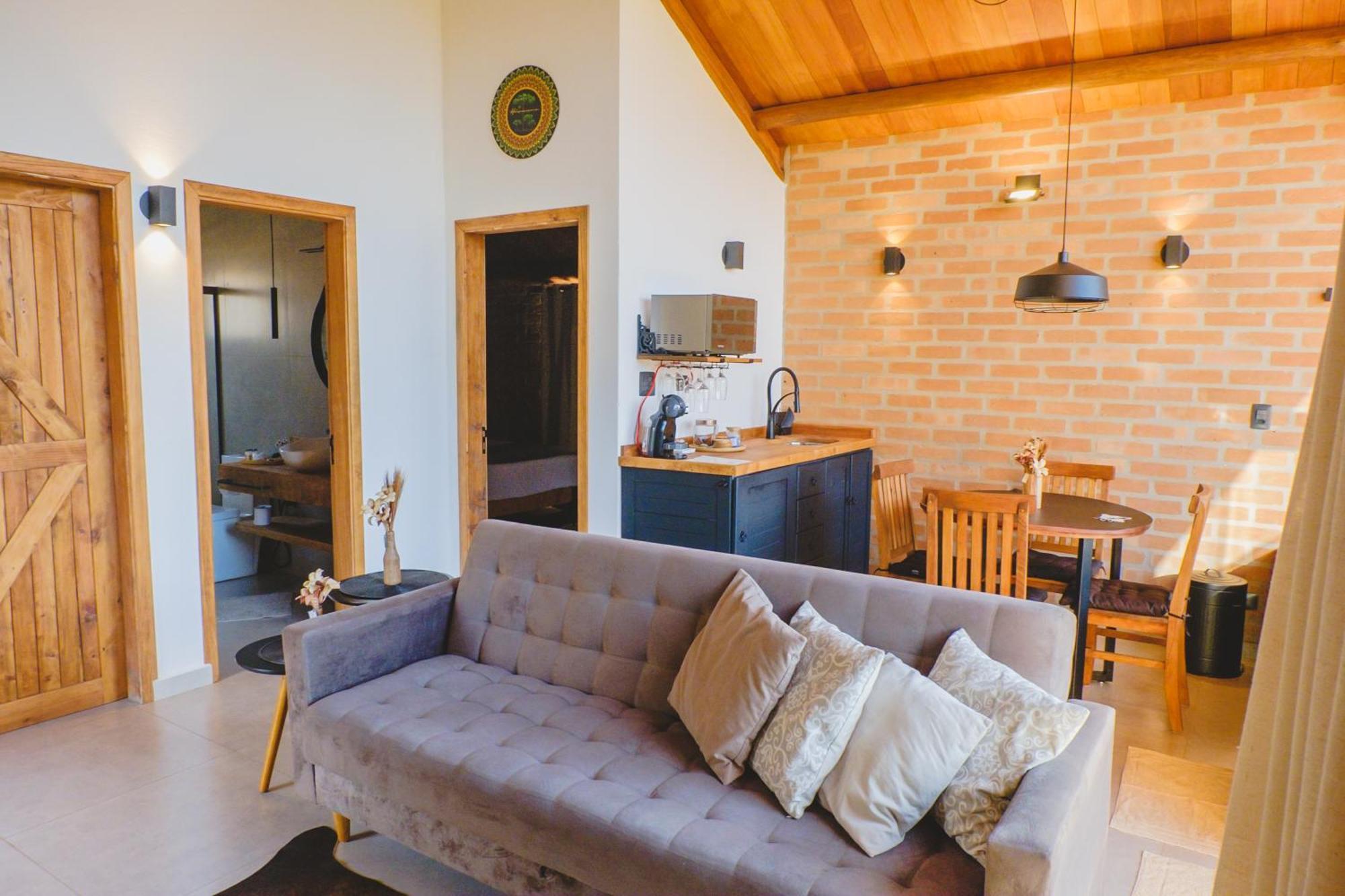 Pousada Ho'Oponopono Chalets & Wine Sapucaí-Mirim Eksteriør billede